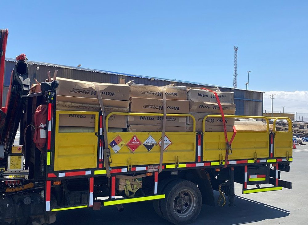 Camión Pluma en Antofagasta